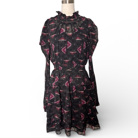 ba&sh Catia Mini Ruffled Dress - Picture 4 of 10